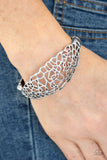 Paparazzi Accessories Airy Asymmetry - Silver Bracelet