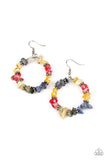 Paparazzi Accessories Going for Grounded - Multi Earrings