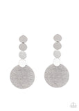 Paparazzi Accessories Idolized Illumination - Silver Earrings