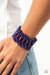 Paparazzi Accessories Fiji Flavor - Purple Bracelet