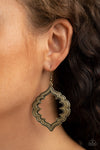 Paparazzi Accessories Taj Mahal Majesty - Brass Earrings