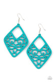 Paparazzi Accessories VINE For The Taking - Blue Earrings