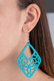 Paparazzi Accessories VINE For The Taking - Blue Earrings