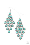 Paparazzi Accessories Rural Rainstorms - Blue Earrings