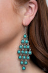 Paparazzi Accessories Rural Rainstorms - Blue Earrings