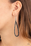 Paparazzi Accessories Glitzy Goals - Black Earrings