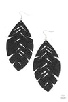 Paparazzi Accessories I Want To Fly - Black Earrings