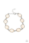 Paparazzi Accessories Nice Stonework - White Bracelet