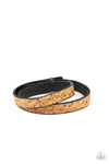 Paparazzi Accessories Space Warp - Copper Bracelet