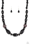 Paparazzi Accessories High Alert - Black Necklace