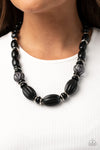 Paparazzi Accessories High Alert - Black Necklace