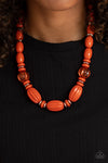 Paparazzi Accessories High Alert - Orange Necklace