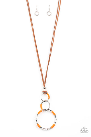 Paparazzi Accessories Rural Renovation - Orange Necklace