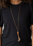 Paparazzi Accessories Ocean Child - Orange Necklace