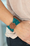 Paparazzi Accessories Tropical Sanctuary - Blue Bracelet