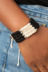 Paparazzi Accessories High Tides - Black Bracelet