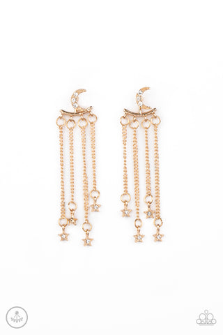 Paparazzi Accessories Cosmic Goddess - Gold earrings