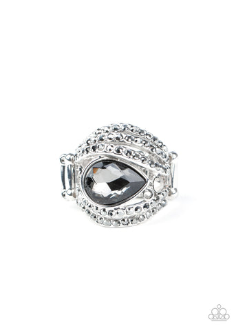 Paparazzi Accessories Stepping Up The Glam - Silver Ring [1528]