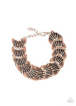 Paparazzi Accessories Moonlit Mesa - Copper Bracelet