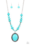 Paparazzi Accessories Home Sweet HOMESTEAD - Blue Necklace