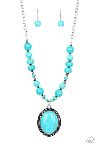 Paparazzi Accessories Home Sweet HOMESTEAD - Blue Necklace