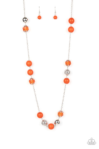 Paparazzi Accessories Fruity Fashion - Orange Necklace