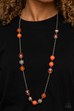 Paparazzi Accessories Fruity Fashion - Orange Necklace