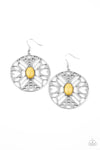 Paparazzi Accessories Southwest Walkabout - Yellow Earrings