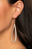 Paparazzi Accessories Glitzy Goals - Gold Earrings