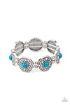 Paparazzi Accessories Flirty Finery - Blue Bracelet