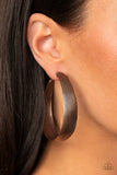 Paparazzi Accessories Desert Wanderings - Copper Earrings