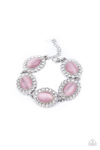 Paparazzi Accessories Demurely Diva - Pink Bracelet