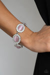 Paparazzi Accessories Demurely Diva - Pink Bracelet