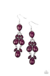 Paparazzi Accessories Superstar Social - Purple Earrings