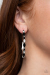 Paparazzi Accessories There Goes The Neighborhood - Black Hoop Earrings