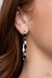 Paparazzi Accessories There Goes The Neighborhood - Black Hoop Earrings