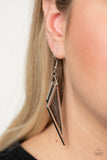 Paparazzi Accessories Evolutionary Edge - Silver Earrings