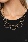 Paparazzi Accessories Full Frame Fashion - Gold Necklace