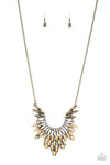 Paparazzi Accessories Leave it to LUXE - Brass Necklace