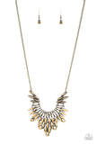 Paparazzi Accessories Leave it to LUXE - Brass Necklace