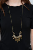 Paparazzi Accessories Leave it to LUXE - Brass Necklace