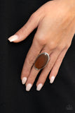 Paparazzi Accessories Mystic Moon - Brown Ring