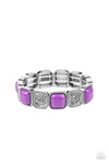 Paparazzi Accessories Trendy Tease - Purple Bracelet