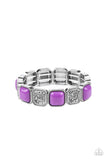 Paparazzi Accessories Trendy Tease - Purple Bracelet