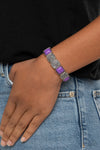 Paparazzi Accessories Trendy Tease - Purple Bracelet