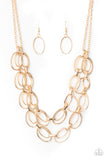 Paparazzi Accessories Status Quo - Gold Necklace [1537]