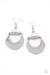 Paparazzi Accessories Mystical Moonbeams - Silver Earrings