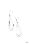 Paparazzi Accessories Crystal Crowns - White Earrings