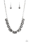 Paparazzi Accessories Gorgeously Glacial - Black Necklace