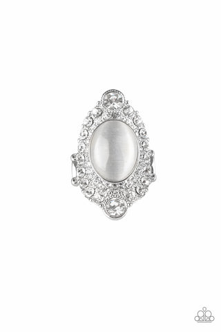 Paparazzi Accessories Riviera Royalty - White Ring